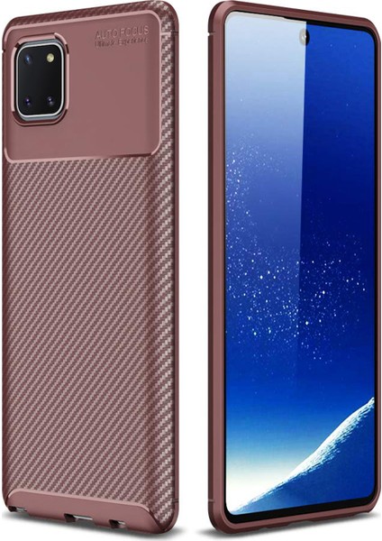 Samsung Galaxy A81 Kılıf Legion Series Kahverengi