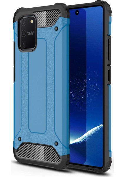 Samsung Galaxy A91 Kılıf Rugged Armor Mavi fiyatları