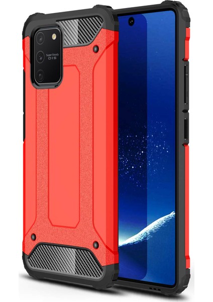 Samsung Galaxy A91 Kılıf Rugged Armor Kırmızı fiyatları