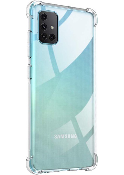 Shock Absorbing Kılıf Samsung Galaxy A51 Şeffaf