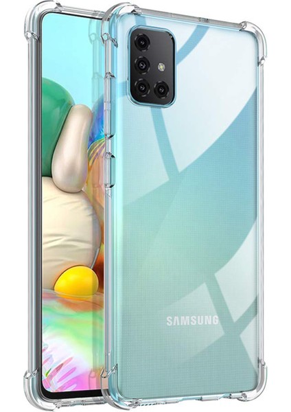 Shock Absorbing Kılıf Samsung Galaxy A51 Şeffaf