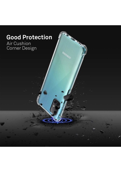 Shock Absorbing Kılıf Samsung Galaxy A51 Şeffaf
