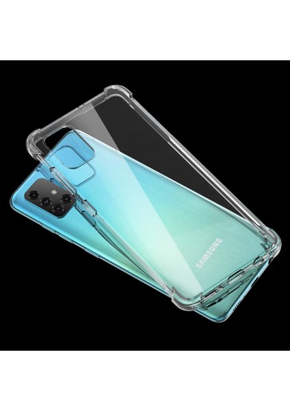 Shock Absorbing Kılıf Samsung Galaxy A51 Şeffaf
