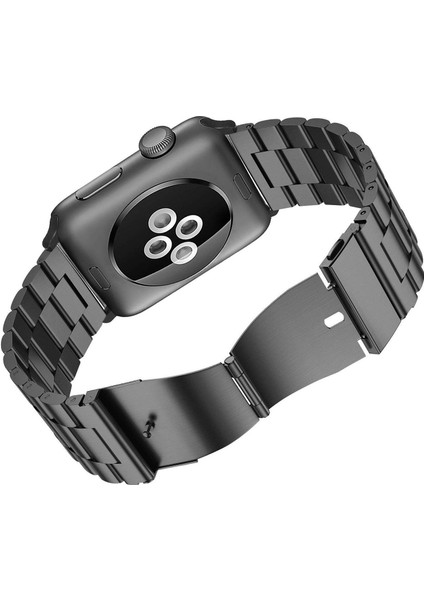 Apple Watch Uyumlu Series 5 44mm Metal Stainless Steel Kordon Gümüş indirimleri