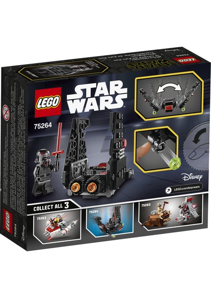 ® Star Wars# 75264 Kylo Ren#in Mekiği Mikro Savaşçı
