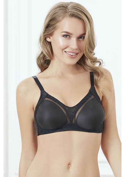 Tül ve Dantel Detaylı Dikişsiz Minimizer Sütyen 3705