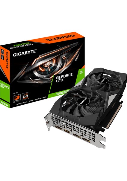 Nvidia GeForce GTX 1660 Super OC 6GB 192Bit GDDR6 Ekran Kartı (GV-N166SOC-6GD)