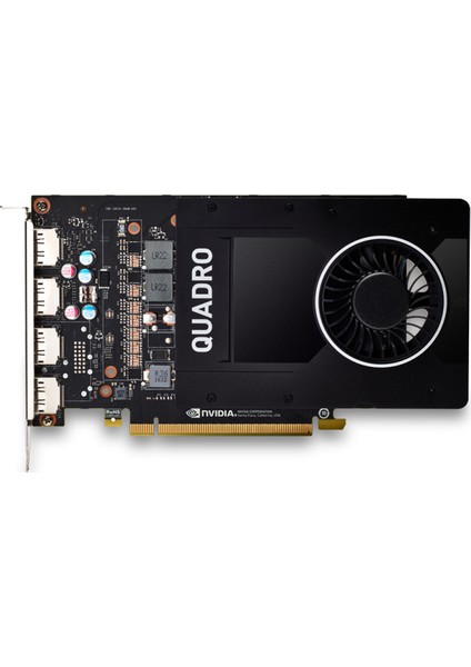 Nvidia Quadro P2200 4GB GDDR5X 160Bit GDDR5 (DX12) PCI-E 3.0 Ekran Kartı VCQP2200-PB