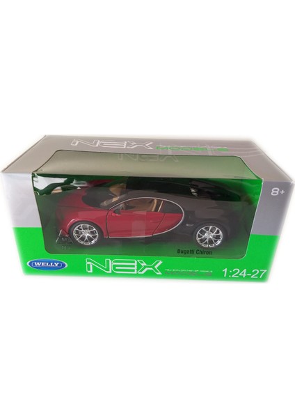 Bugatti Chiron 1/24-27 Ölçek Kırmızı-Siyah Model Oyuncak Araba indirimleri