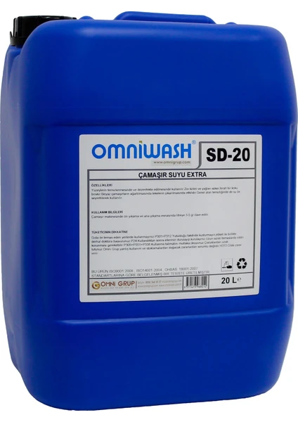 Çamaşır Suyu Extra 20 l Sd-20