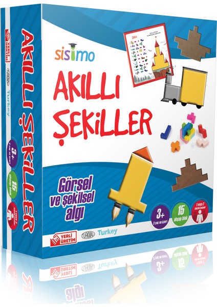 Akıllı Şekiller Görsel ve Şekilsel Algı Oyunu