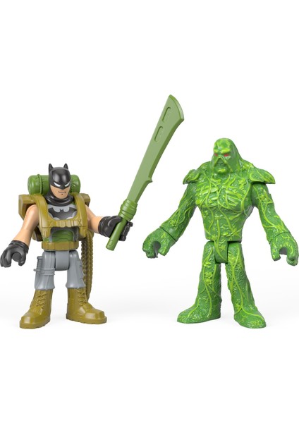 ® DC Super Friends™ Aksiyon Figürleri - Batman & Swamp Thing FGV86