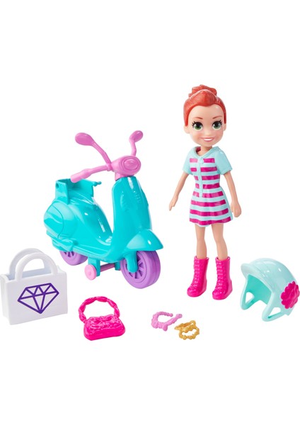 ® ve Bisikleti Oyun Setleri - Scooter'la Alışverişe GFP94