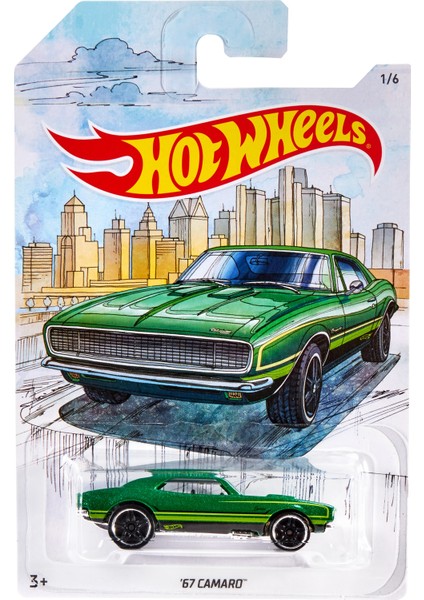Temalı Arabalar Özel Seri Custom 67 Camaro FYY08