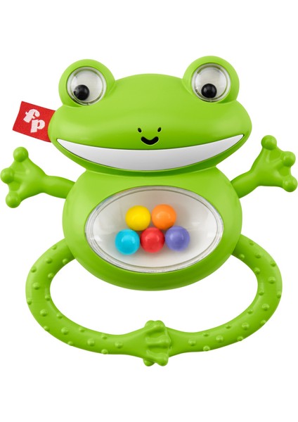Fisher Price Sevimli Dostlar Dişlik ve Çıngıraklar - Kurbağa GGF03