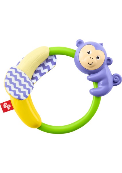 Fisher Price Sevimli Dostlar Dişlik ve Çıngıraklar - Maymun GGF06