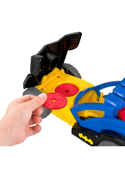 ® Imaginext DC Super Friends™ Özel Araçlar - Batman & Rally Car - Süper Kahraman, Arabalı Oyuncak Figür - GKJ25