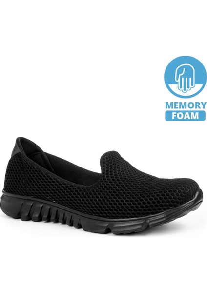 Kadın Siyah Rahat Günlük Babet Spor Ayakkabı 37 fiyatları
