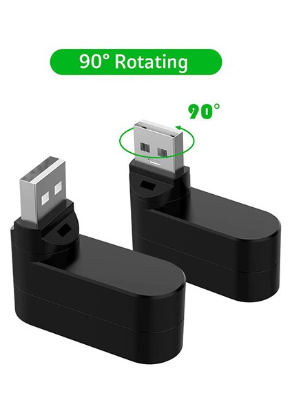 Platoon PL-5707 USB 2.0 Çoklayıcı 3 Port Mini Hub - Siyah