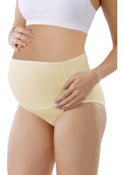 Yüksek Bel Hamile Külodu Ten