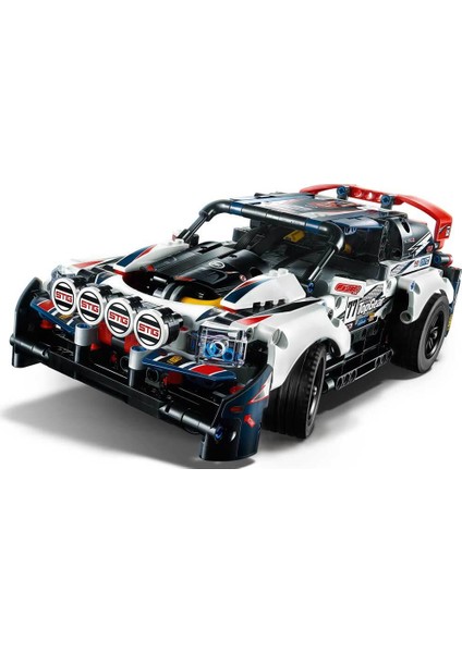 LEGO® Technic 42109 Uzaktan Kumandalı Top Gear Ralli Arabası Yapım Seti (463 Parça) - Çocuk ve Yetişkin için Koleksiyonluk Oyuncak Araba