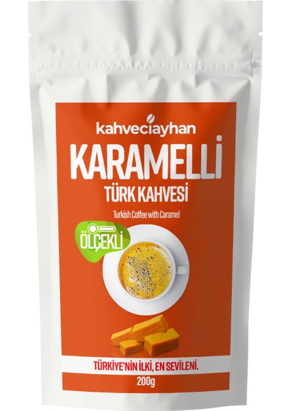Karamelli Türk Kahvesi 200 gr