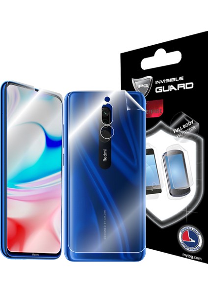 Xiaomi Redmi 8 Görünmez Tam Kaplama (Ekran ve Arka Koruma) indirimleri