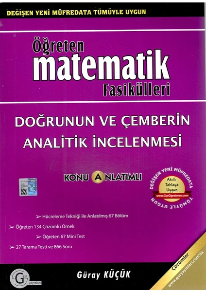 Gür Yayınları 11 Öğreten Fasikülleri Trigonometri ve Doğrunun Analitik Incelenmesi