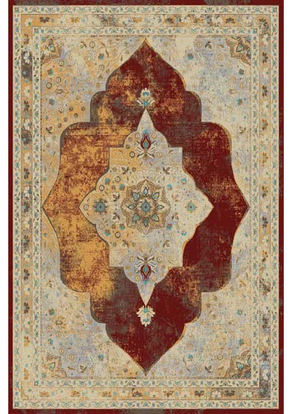 Asyün Davinci 7543 Red 80 x 150 cm Halı