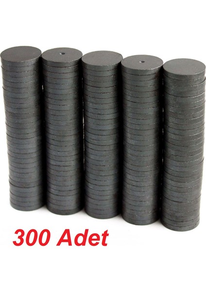 14x3 Yuvarlak Ferrit Mıknatıs (300'lü Paket) fiyatları