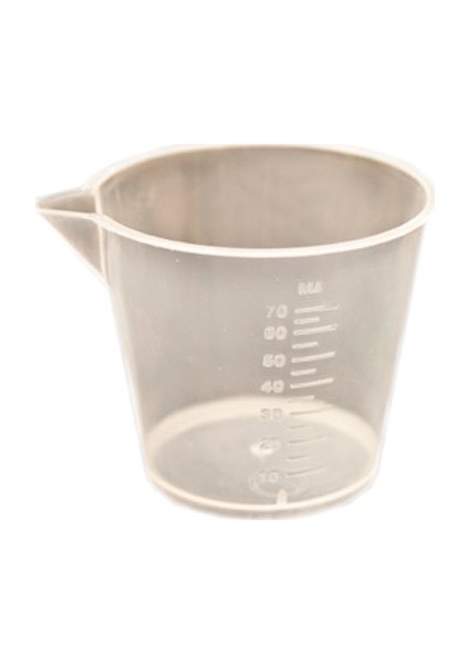 Plastik Sıvı Ölçüm Bardağı 70 ml