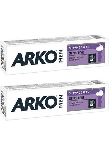 Sensitive Tıraş Kremi 100 Gr. X 2 Adet