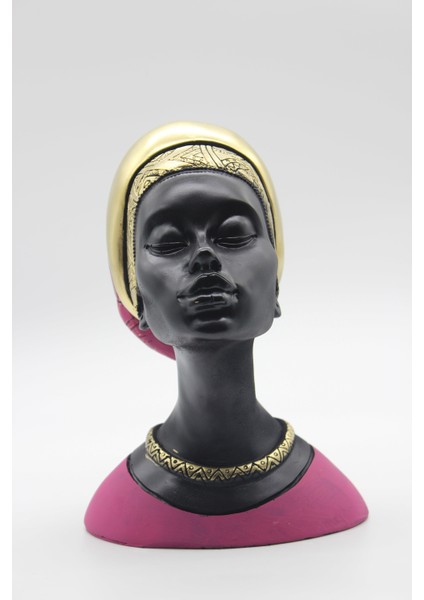 Art Home Afrikalı Kadın Biblo