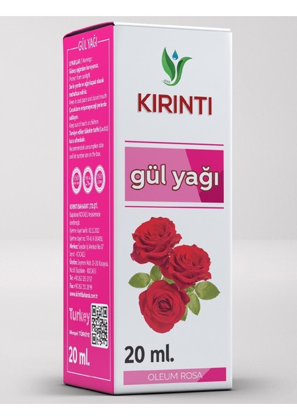 Gül Yağı 20 ml