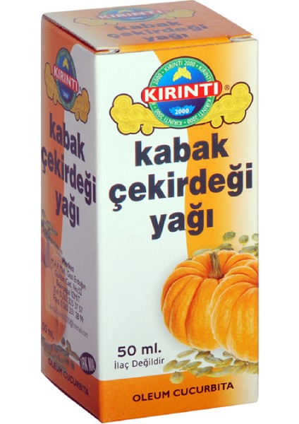 Kabak Çekirdeği Yağı 50 ml