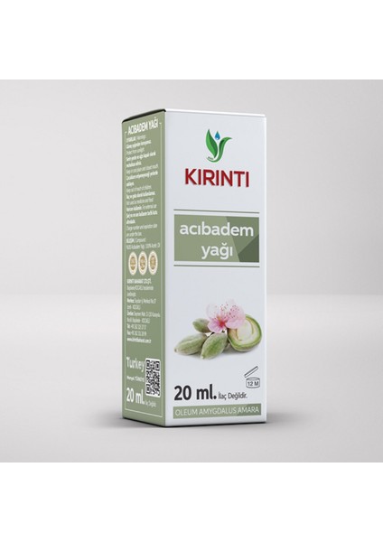 Acı Badem Yağı 20 ml