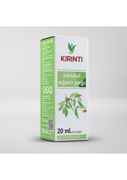 Sandal Ağacı Yağı 20 ml