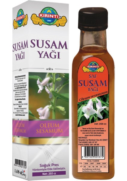 Susam Yağı 250 ml
