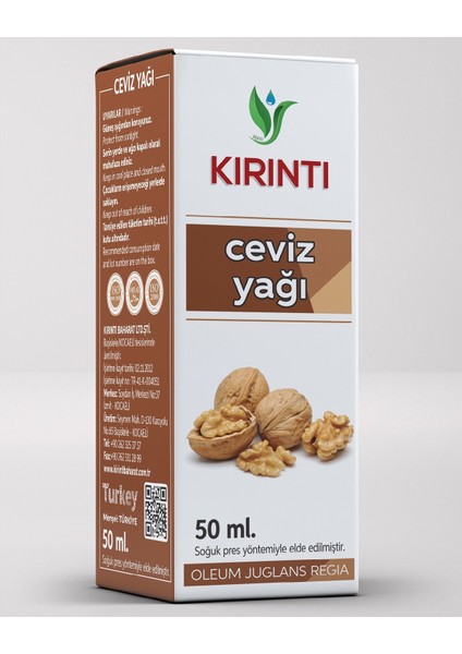 Ceviz Yağı 50 ml