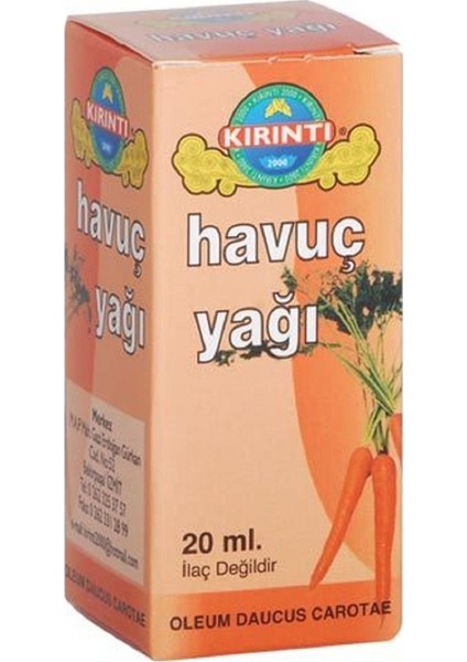 Havuç Yağı 20 ml