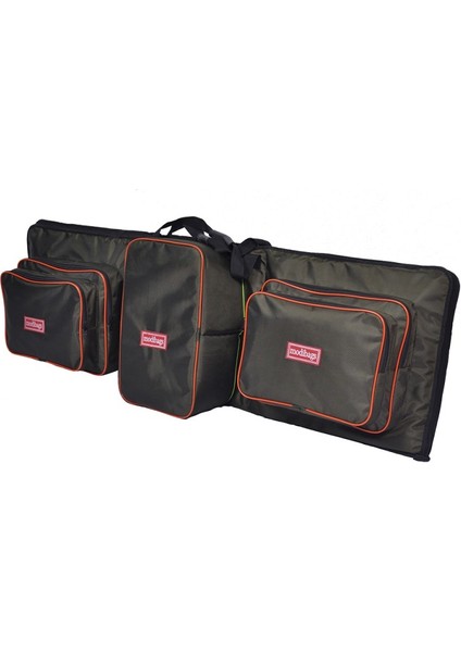 3 Parça 390 142 Cm Parçalı Olta Kamış Çantası Siyah modelleri