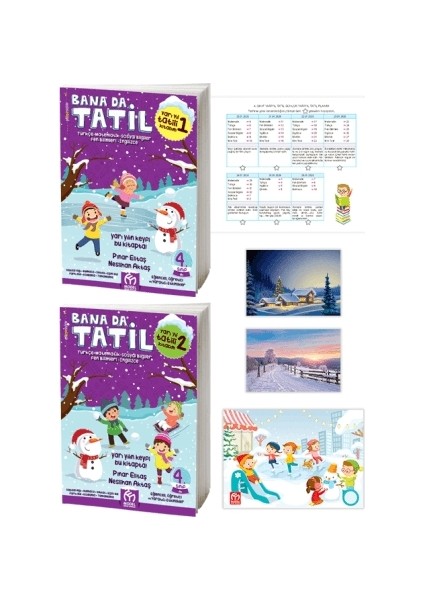 4. Sınıf Bana da Yarıyıl Tatil Seti