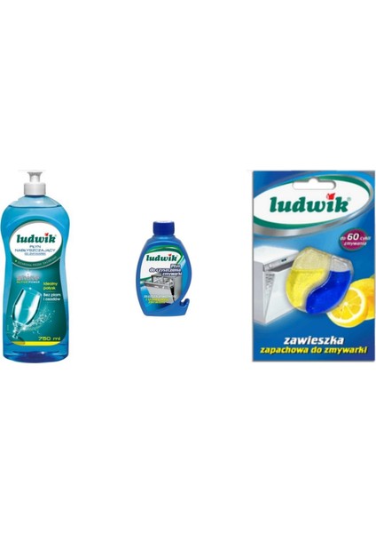 Bulaşık Makine 3'lü Set