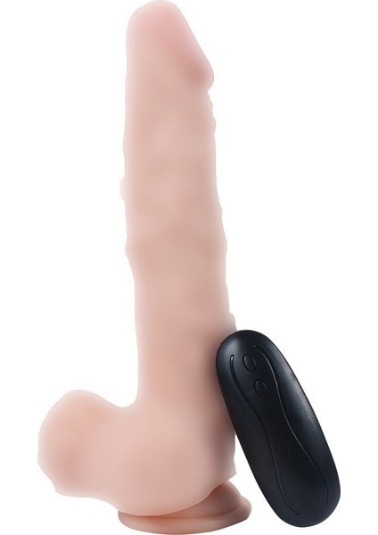 Dildo Series Hero 21 cm 10 Modlu Titreşimli Realistik Penis