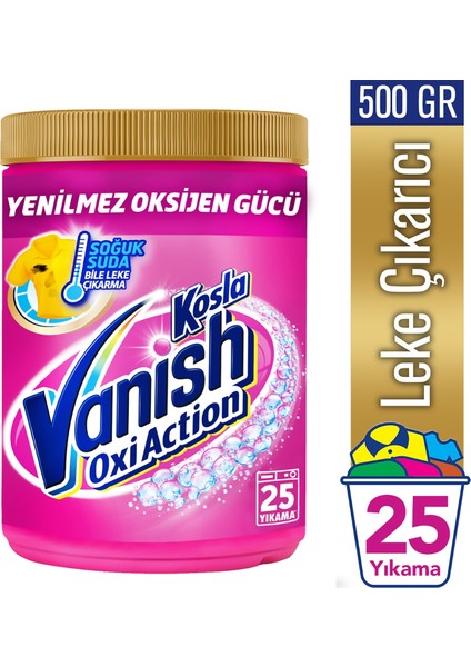 Kosla Oxi Action Gold Toz Leke Çıkarıcı Renkliler İçin 500 Gr