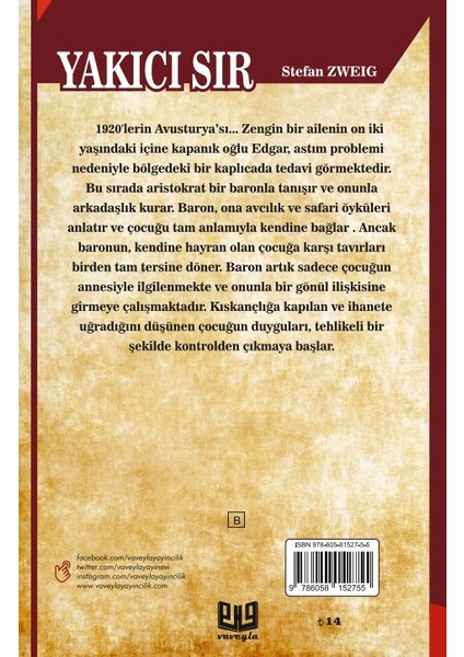 Yakıcı Sır - Stefan Zweig