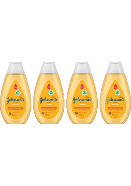 Baby Bebek Şampuanı 200 ml 4'lü Set