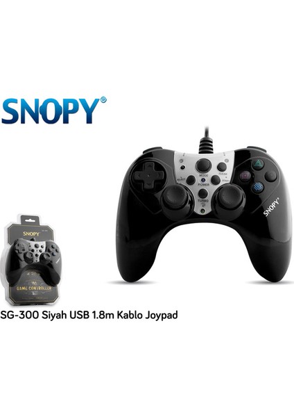 Sg-300 Siyah Usb 1.8M Kablo Joypad