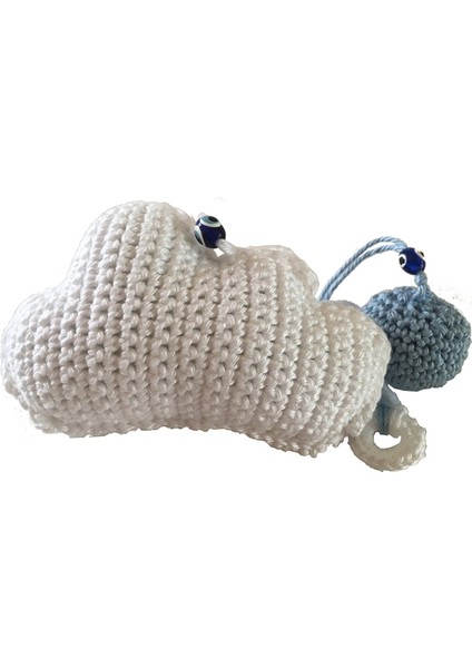 Hediye Seti: Müzikli Çanta Pelüş, Erkek Bebek & Amigurumi Beyaz Bulut fiyatları