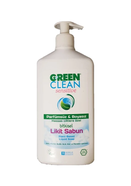 U Green Clean Sensitive Likit Sabun 500ml